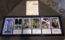 Kentucky Wildcats NCAA Champion coach Autographs; Rupp, Hall, Pitino, Smith, Cal picture