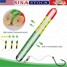 3/6PCS Lighted Catfish Glow Bobber Floats w/Glow Sticks Fresh Salt Water Night  picture