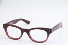 NEW FELIX MARCS FM 10031 BURGUNDY BROWN AUTHENTIC EYEGLASSES 46-20 picture