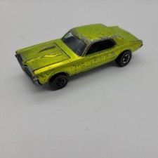 Hot Wheels Redline vintage  CUSTOM COUGAR Antifreeze PAINTED TOOTH Brown rare  picture