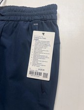 NWT Lululemon License to Train Joggers True Navy TRNV Mens Sz Large L picture