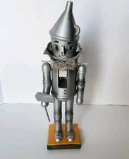 Vintage Retired Kurt Adler Wizard of Oz Nutcracker Collection Tin Man 14” Wooden picture