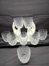 Waterford Crystal Donegal  short Tumblers Set of eight  (8) (Mint) picture