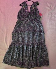 NWT Arula Floral Tiered Midi Dress Size C / 3X ($90 MSRP) picture