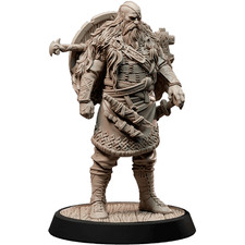 Viking Chieftain North Warrior Resin Miniature 32mm D&D Tabletop picture