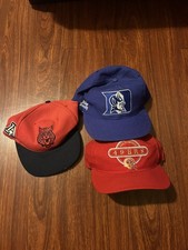 Vintage Arizona Wildcats Duke 49ers Lot American Needle Sports Specialties Hats  picture