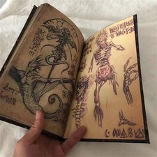 New Necronomicon ResinDark Magic Book Demon Evil Dead Summon Book Horror Prop picture