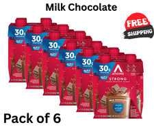 (6 Pack of 4 count) Atkins Strong High Protein Shake, Milk Chocolate, 30g picture