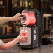 VEVOR 3L Commercial Slushy Machine Frozen Drink Maker 330W Single Bowl picture