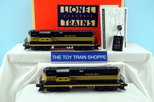 LIONEL 18505 NICKEL PLATE ROAD GP-7 DIESEL ENGINE SET-RAILSOUNDS-TESTED-EXC COND picture