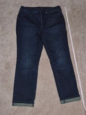 NYDJ Ami dark wash cuffed jeans picture