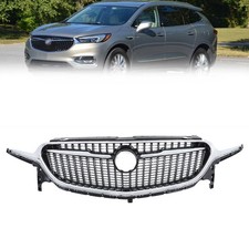 Front Upper Mesh Grille Centre Black Chrome For Buick Enclave 2018-2021 84739632 picture