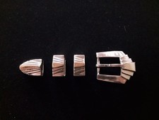 Rare Vintage Alexander Kalifano 14k Gold And Sterling Silver Ranger Set picture