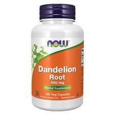 NOW FOODS Dandelion Root 500 mg 100 Veg Capsules picture