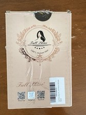 Full Shine Human Hair Clip In Mid Head Hair Extensions 8pcs 18