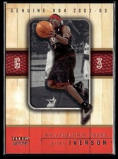 2002-03 Fleer Genuine #2 Allen Iverson picture