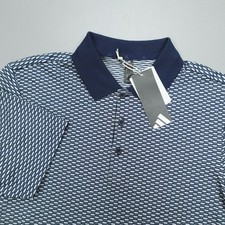 Adidas AdiClub Beyond Textured Polo Shirt Men's Size S Geometric $90 picture