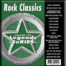 LEGENDS KARAOKE CDG DISC ROCK CLASSICS #140 CD 1970S-1980S POP CD+G OLDIES  picture