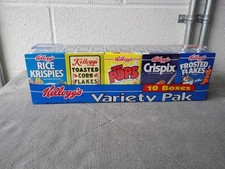 Vintage Kellogg's Variety Pak Breakfast Cereal Variety Pack 1994 Sealed picture