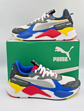 PUMA RS X Toys White Royal Red Yellow Mens 10 Womens 11.5 NIB 369449 02 picture