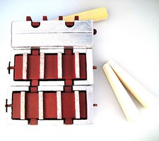 3PK DIAMOND GRINDING BLOCKS FITS EDCO&OTHER GEN. GRINDERS 4 SURFACE PREPARATION  picture