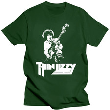 NEW Thin Lizzy Live In Concert Heavy Cotton Green S-5XL T Shirt BT708 picture