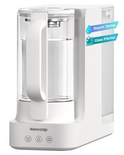 Waterdrop C2S Countertop RO Filtration System, 40oz Autofill Glass Pitcher picture