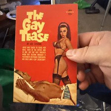 The Gay Tease by Gus Stevens Vintage Sleaze Lesbian GGA Fred fixler. Vg picture