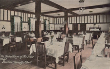 POSTCARD INTERIOR DINING ROOM NEW HOTEL BOULDER SPRINGS   MONTANA CHAS. MORRIS picture