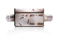 SPINTECH MUFFLER 9441 Super Pro 3-inch Center In/Out picture