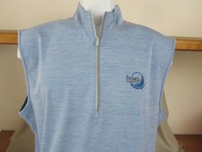 Johnnie-O Men's Hoag Classic Golf Newport Beach 1/4 Zip Performance Vest Large picture
