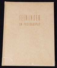 Vtg (1949) Feininger On Photography by Andreas Feininger HC Plastic Cover picture