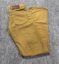 Gustin American Stretch Cotton Twill 5 Pocket Pants Khaki Tan Mens 32x33 picture