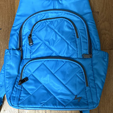 Lug Hatchback Backpack Ocean Blue EUC picture