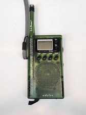 Vintage L.L. Bean Eton Grundig Mini 300PE AM/FM Shortwave World Band Radio Green picture