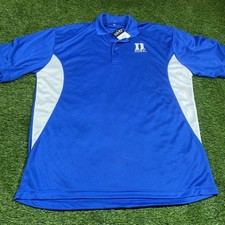 Duke Blue Devils VTG Polo Shirt Old Varisty Brand Mens XL NCAA Basketball NWT picture