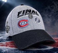 2021 Stanley Cup Hat Lightning Canadiens FINAL Fanatics Cap NHL Hockey NEW picture