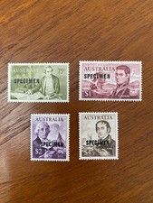 1966 Australia Navigators: SG400-403 Scott 414-417 MH Specimen Set 75c/$1/$2/$4 picture