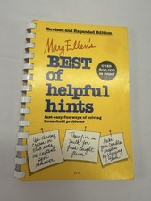 Vintage 1979 Mary Ellen’s Best of Helpful Hints 1st Printing Spiral Household picture