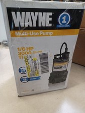 Wayne 1/6 Submersible Continuous-Duty Utility Pump RUP160 Wayne 3000GPH picture