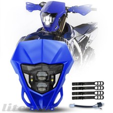 LED Headlight DRL W/Fairing For Yamaha WR450F WR250F 2007-2013 14 15 16 18-2024 picture
