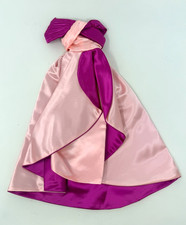 Handmade Pink Satin Ballgown For 21