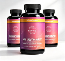 3pack Primal Harvest Hair Growth Complex - Daily Supplement, 60 Capsules picture