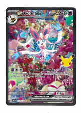 Sylveon ex 153/128 SV Prismatic Evolutions Full Art SIR Holo 270 HP ENG picture