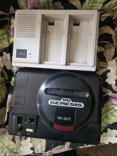 Vintage Sega Genesis And Intellivision Lot Untested For Parts Consoles Only picture
