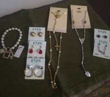 1928 Brand & White House Black Market Jewelry Lot of 8 New Old Stock picture
