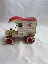 Vintage Ertl 1905 Ford Delivery Car Coin Bank Amoco Atlas Auto Products #T22 picture