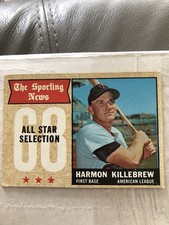 1968 Topps - Sporting News All-Stars Harmon Killebrew #361 picture
