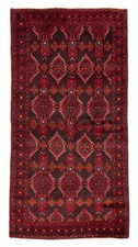 Traditional Vintage Hand-Knotted Area Rug 3'3