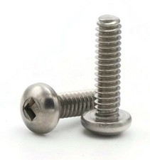 #8-32 | 18-8 Stainless Steel Square Drive Pan Head Machine Screw - Select Length picture